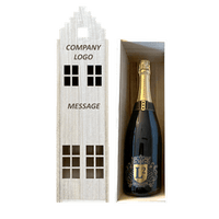 Engraved Champagne House Relation Gift|Sustainable|Ecological