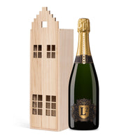 Gegraveerd Champagnehuis | Relatiegeschenk | Duurzaam | Ecologisch