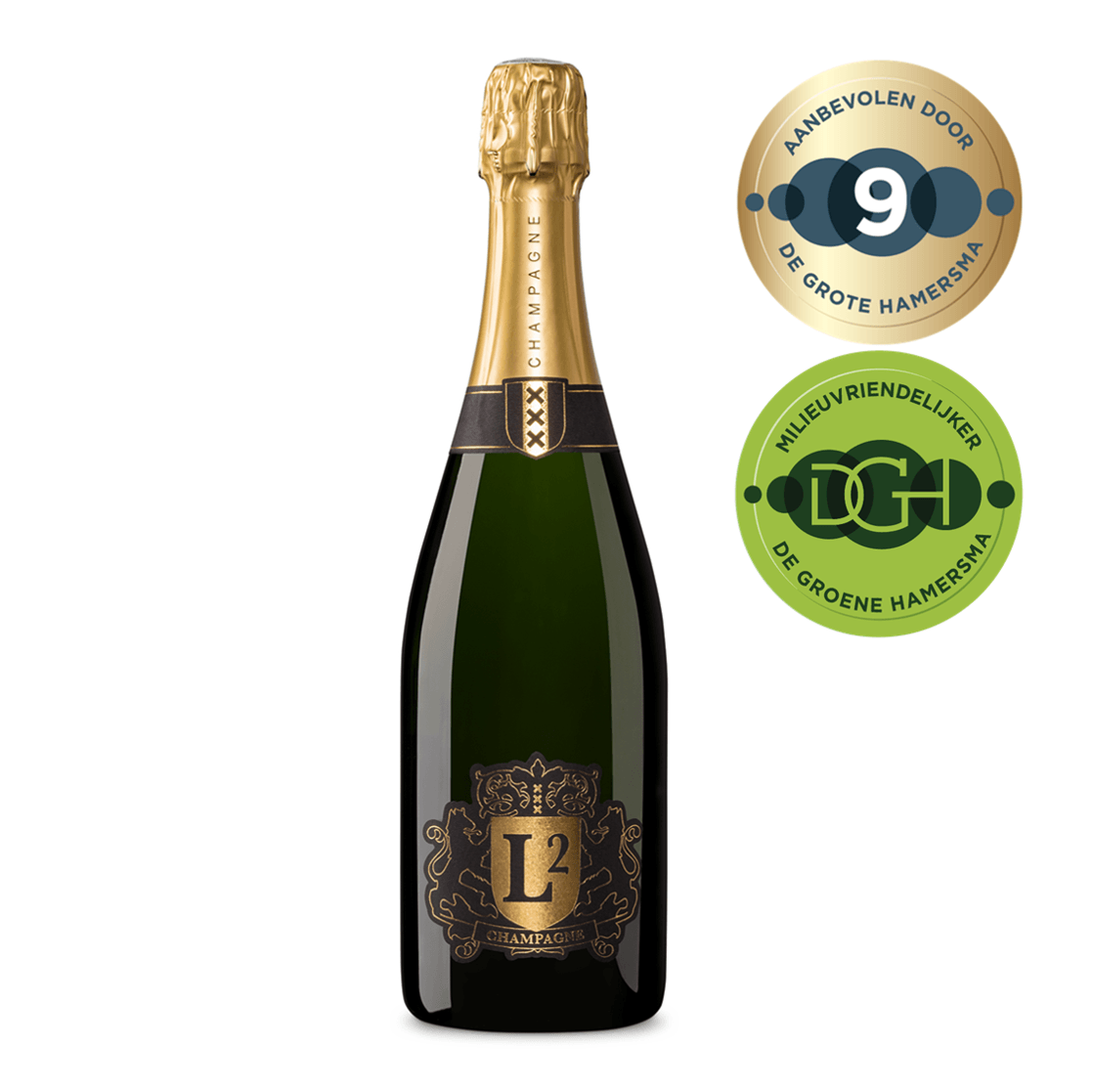 L2 Bestseller | Sustainable | Ecological | 3x L2 Champagne