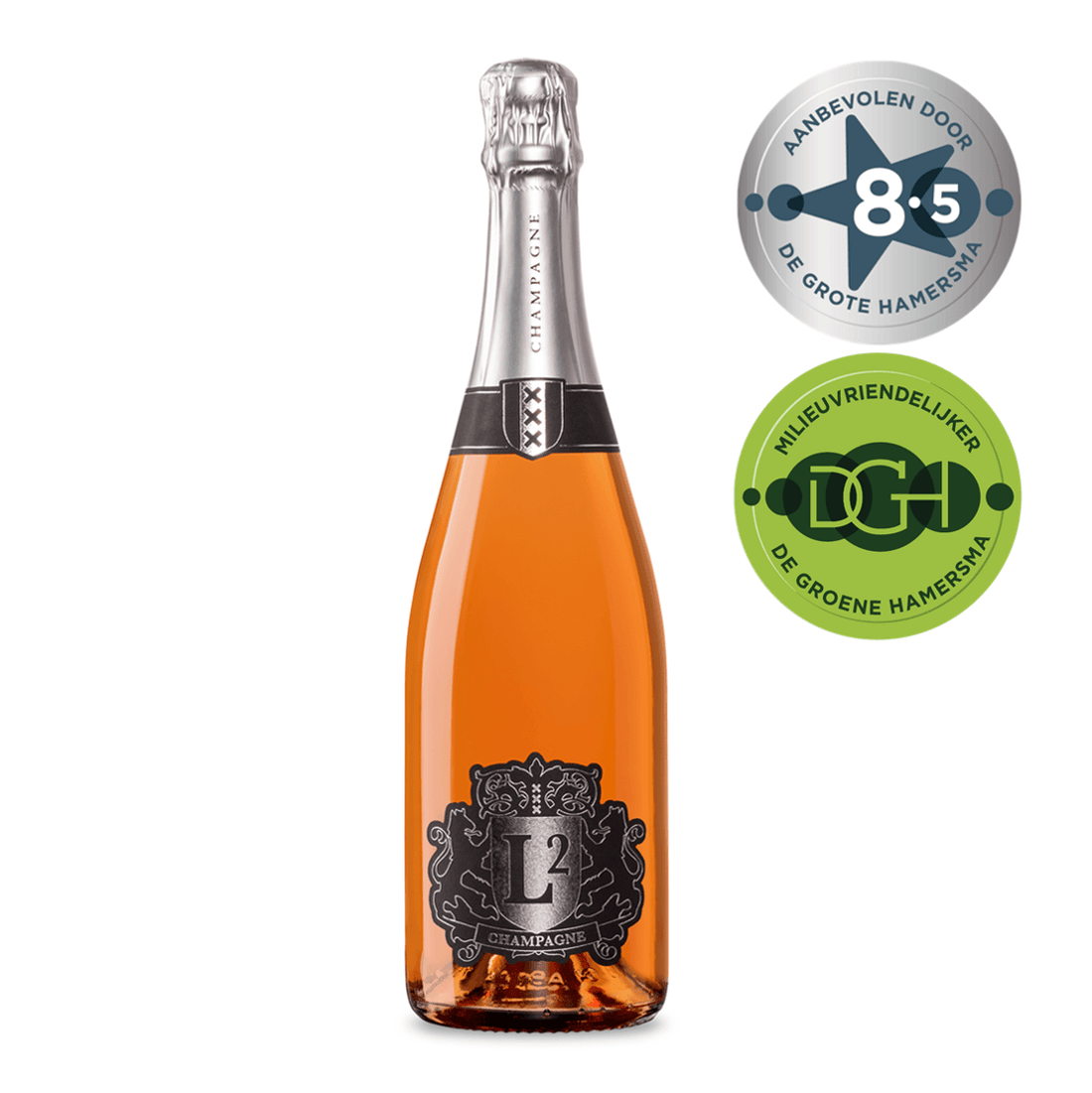 L2 Champagne Rosé Brut | Duurzaam | Ecologisch